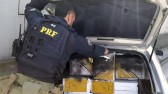 Após fugir em alta velocidade, homem é preso com quase 500 garrafas de espumante argentino