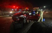 Dois ficam feridos em acidente na rodovia BR-158