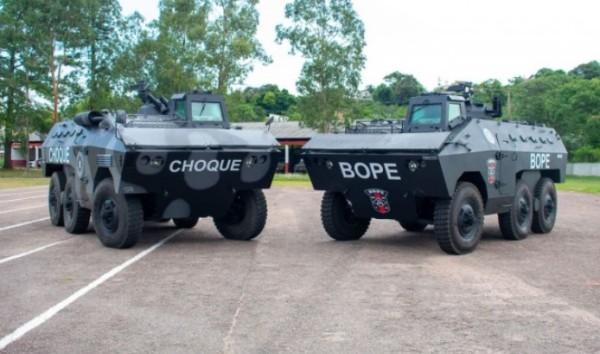Exército Brasileiro doará viaturas blindadas e fuzis para a Brigada Militar