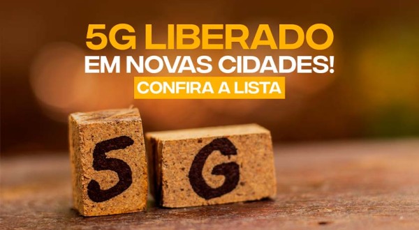 Sinal de 5G é liberado pela Anatel em mais 21 cidades de SC; veja lista