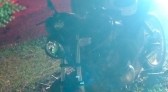 Motociclista fica ferido após colisão com cachorro na BR-280