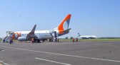 Aeroporto de Chapecó tem aumento de 24% na movimentação de passageiros durante primeiro semestre de 2023