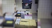 Polícia Militar apreende vinhos e roupas de cama em ocorrência de descaminho na BR-163