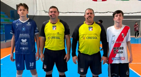 Campeonato Municipal de Futsal de Dionísio Cerqueira tem goleada e jogos equilibrados no Sub-16 e Interiorano
