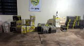 PM apreende grande quantidade de vinhos descaminhados