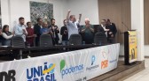 Marco Aurélio Zandoná (MDB) e Vanderlei Centenaro (UNIÃO) foram lançados como pré-candidatos ao executivo Barraconense
