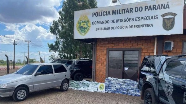 Carro é apreendido na BR-163 com 411kg de agrotóxicos ilegais