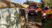 Acidente de trânsito na BR 163 deixa condutor ferido