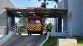 Criança de 2 anos é socorrida após ingerir água sanitária