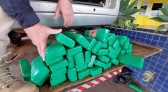 PRF flagra veículo de São Paulo carregado com maconha na BR 163
