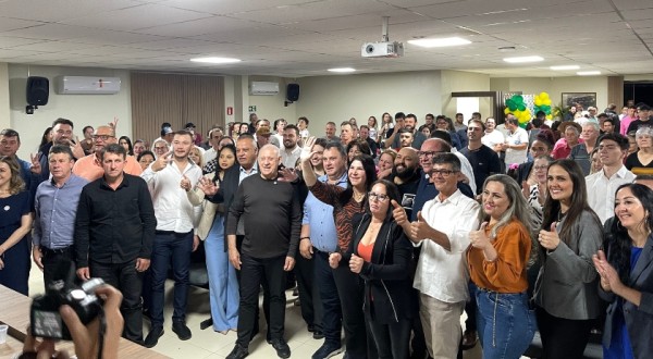 Jorge Santin e Hercílio Vieira são lançados como pré-candidatos ao Executivo nas eleições municipais