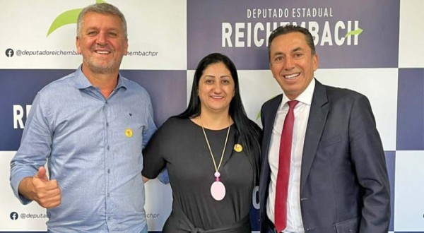 Prefeito se reúne com representantes da Copel, Sanepar e BRDR para solicitar patrocínio para a 25ª Festa do Chapéu de Palha e 1ª Expo Bom Jesus