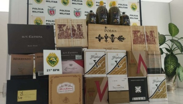 Polícia Militar apreende produtos de descaminho em abordagem na zona rural