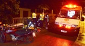Homem sofre queda de moto e fica ferido na Avenida Arnaldo Busatto
