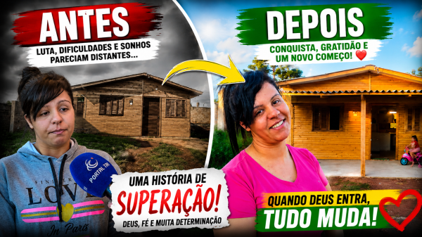 Comunidade se une, transforma a vida de Daniela e realiza o sonho da família