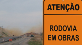 Interdição na BR-163/SC é transferida para esta quarta-feira