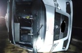 Colisão entre ônibus e van deixa feridos na BR-282
