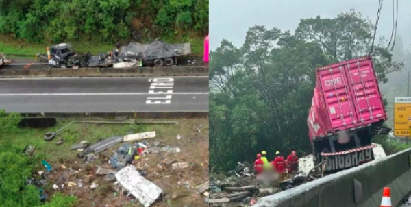 Caminhoneiro chora em depoimento e alega que falha mecânica causou acidente na BR-376