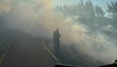 Bombeiros levam 5 horas para combater incêndio em vegetação