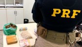 Mulher é presa na BR-282 com ecstasy, cocaína, skunk e crack