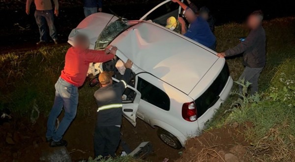 Acidente grave tira a vida de uma mulher entre Beltrão e Itapejara