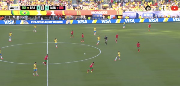 Brasil estreia com empate diante do Marrocos