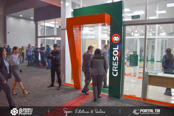 Inauguração da nova agência da Cresol