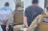 Polícia Militar aborda veículo e prende foragido suspeito de furto