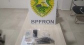 BPFRON apreende arma de fogo após adolescente ser baleada na cabeça