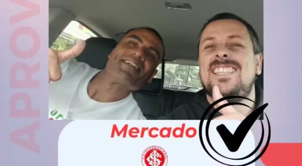 Aos 39 anos, zagueiro do Inter Gabriel Mercado é aprovado na autoescola