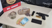 Dupla é presa em Xanxerê com mais de 1 kg de crack, cocaína e maconha