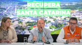Governo de SC anuncia pacote de auxílio para atingidos pelas enchentes