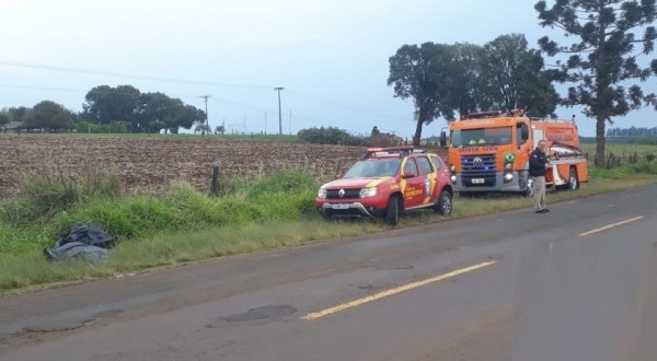 Idoso é encontrado morto às margens da PR-484