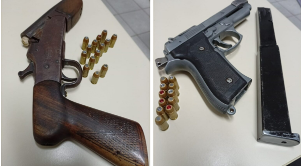 Prisões por armas ilegais são realizadas no Oeste após denúncia de ameaças