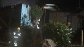 Incêndio atinge três casas durante a madrugada
