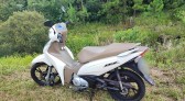 Queda de motocicleta na BR-280 deixa duas pessoas feridas