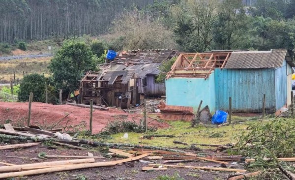 Simepar confirma seis tornados em apenas três dias no estado