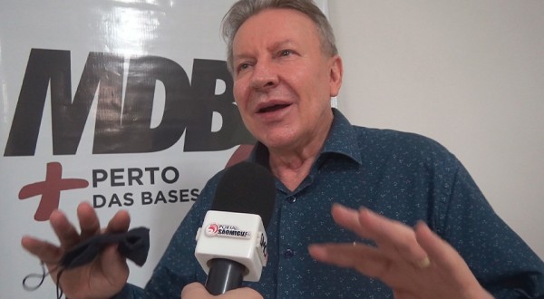 Celso Maldaner participa de reunião com lideranças do MDB em São Miguel do Oeste