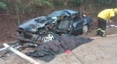 Homem morre após grave acidente na BR 163