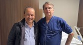 Governador de SC vai a hospital em SP para visitar Bolsonaro