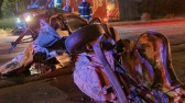 Jovens morrem após grave colisão entre três carros e dois caminhões na BR-282