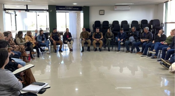 Reunião na ASCOAGRIN visa diminuir a criminalidade