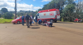 Motociclista fica ferido em local conhecido por diversos acidentes