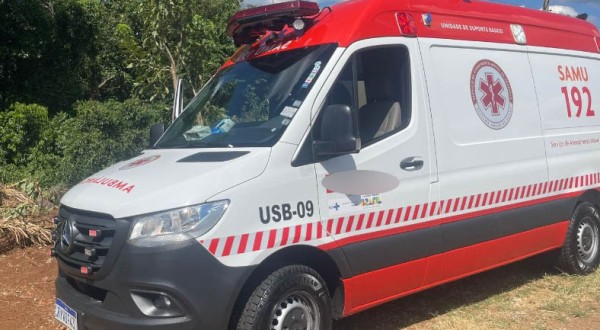 Adolescente fica gravemente ferido após choque elétrico com cabo de alta tensão