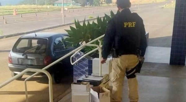 Vinho argentino importado irregularmente é apreendido na BR-163