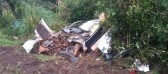 Acidente entre carro e caminhão mata três pessoas na BR-470