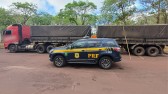 PRF apreende carga de 600.000 maços de cigarros contrabandeados na BR-163