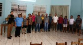 Policiais militares realizam reunião com moradores da Comunidade do Tatetos