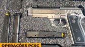 Polícia Civil prende homem em flagrante e apreende armas de fogo e munições