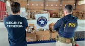 Ação conjunta: PRF e Receita apreende 60 quilos de anabolizantes contrabandeados